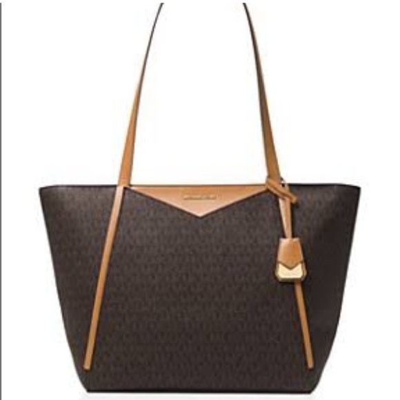 Michael Kors Whitney logo Small tote bag purse - Picture 1 of 11